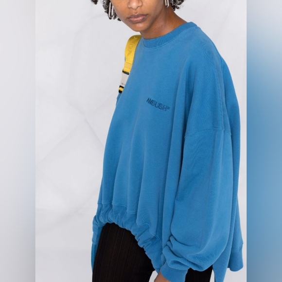 AMBUSH Oversized Printed Cotton Multi-Cord Sweatshirt - Picture 8 of 12